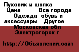 Пуховик и шапка  Adidas  › Цена ­ 100 - Все города Одежда, обувь и аксессуары » Другое   . Московская обл.,Электрогорск г.